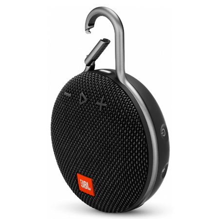 Портативная колонка JBL Clip 3 Black ((JBLCLIP3BLK)), Цвет: Black / Черный, изображение 2