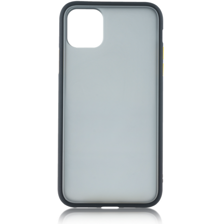 Чехол для iPhone 11 Pro Max Brosco Черно-Желтый