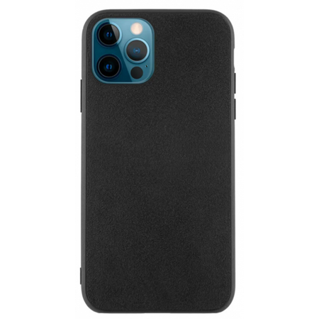 Чехол для iPhone 12 Pro Max Brosco Алькантара