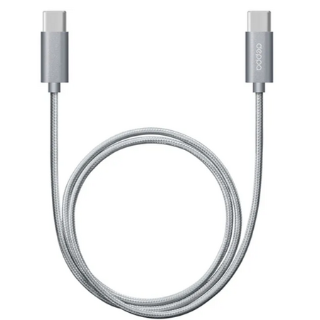 Кабель Deppa USB Type-C to USB Type-C 1.2м. Графит