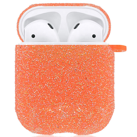 Чехол для AirPods Brosco песок Оранжевый