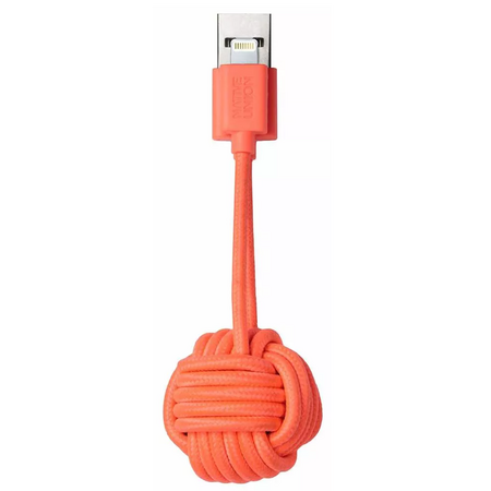 Кабель Native Union Lightning to USB KEY Cable Оранжевый