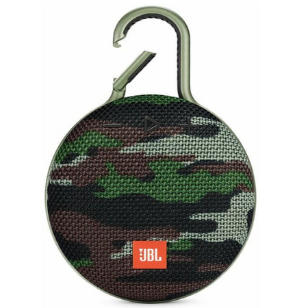 Портативная колонка JBL Clip 3 Squad (JBLCLIP3SQUAD), Цвет: Squad / Камуфляж