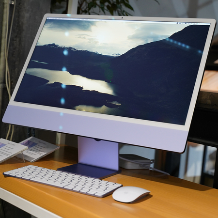 iMac 24" Retina 4.5K M1 8C CPU, 8C GPU, 8GB, 256GB SSD Purple Идеальное БУ