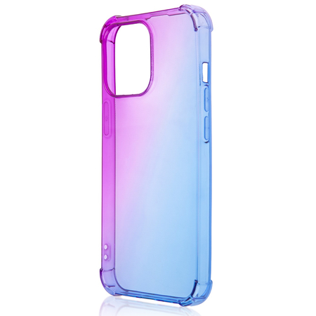 Чехол для iPhone 13 Pro Brosco HARDTPU Violet Blue