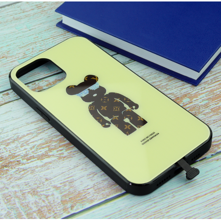 Чехол для iPhone 12 Pro Max Luxury Bearbrick