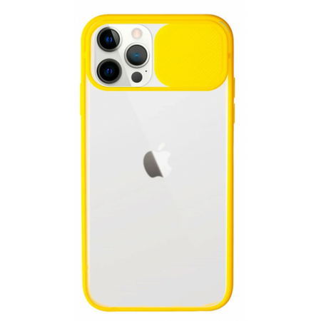 Чехол для iPhone 12/12 Pro Brosco KF Yellow