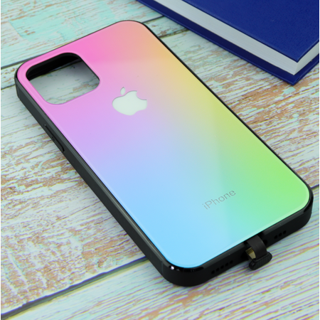 Чехол для iPhone 12 Pro Gradient Color Logo