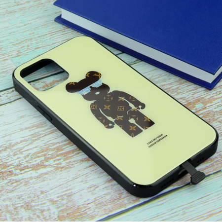 Чехол для iPhone 12 Pro Luxury Bearbrick