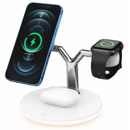 Зарядная Станция TECH-PROTECT A970 WHITE, Цвет: White / Белый