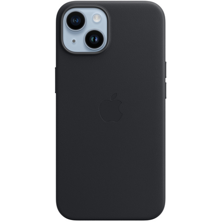 Чехол для iPhone 14  Leather Case Midnight