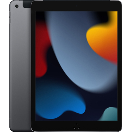 iPad 2021 Wi-Fi+Cellular 256Gb Space Grey, Объем встроенной памяти: 256 Гб, Цвет: Space Gray / Серый космос, Возможность подключения: Wi-Fi+Cellular