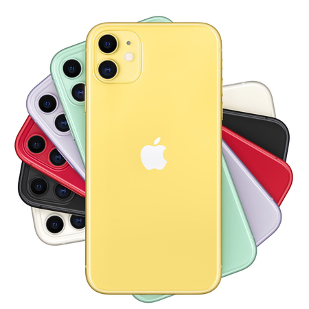 Apple iPhone 11 64 Гб Yellow (желтый), изображение 7