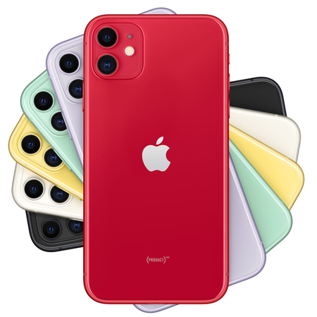 Apple iPhone 11 128 Гб (PRODUCT)RED (красный), изображение 7