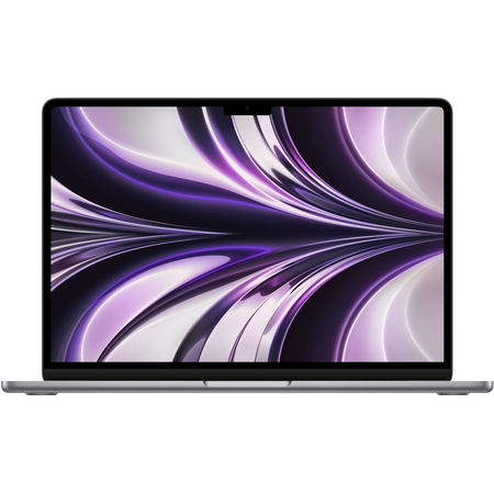 MacBook Air 13 (M2 2022 8C CPU 8C GPU) 8GB 256GB SSD Space Gray, Общий объем твердотельных накопителей (SSD): 256 ГБ, Объем оперативной памяти: 8 ГБ, Цвет: Space Gray / Серый космос
