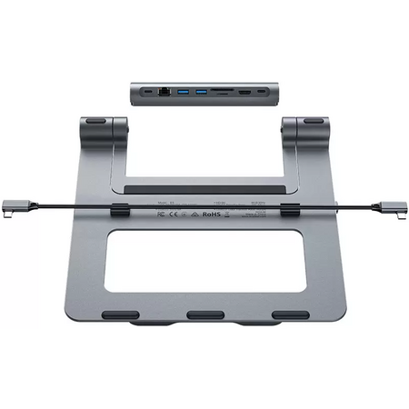 Подставка для ноутбука ACEFAST E5 PLUS USB-C Space Gray, изображение 4