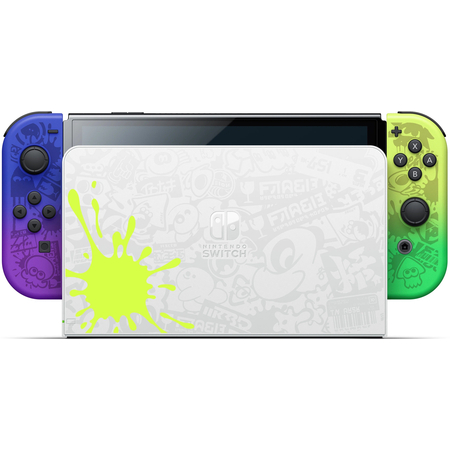 Nintendo Switch Oled Splatoon Edition, Цвет: Разноцветный, изображение 4