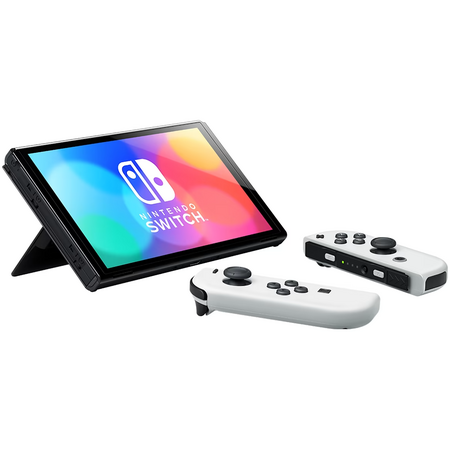 Nintendo Switch Oled White, Цвет: White / Белый, изображение 5