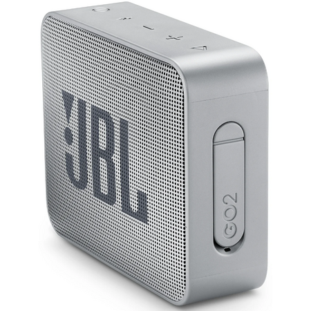 Портативная колонка JBL GO 2 Grey (JBLGO2GRY), Цвет: Grey / Серый, изображение 3