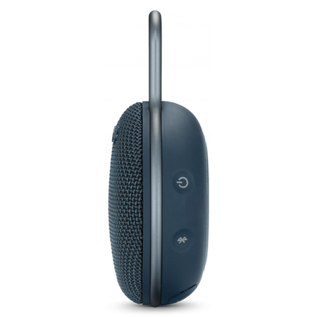 Портативная колонка JBL Clip 3 Blue (JBLCLIP3BLU), Цвет: Blue / Синий темный, изображение 4