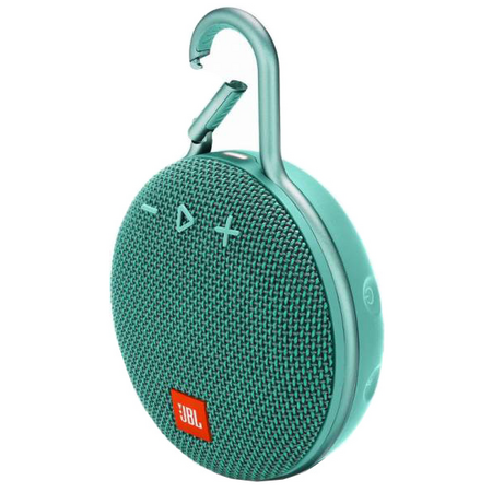 Портативная колонка JBL Clip 3 Teal (JBLCLIP3TEAL), Цвет: Бирюзовый1, изображение 2