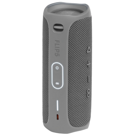 Портативная колонка JBL Flip 5 Grey (JBLFLIP5GRY), Цвет: Grey / Серый, изображение 3