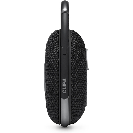 Портативная колонка JBL Clip 4 Black (JBLCLIP4BLK), Цвет: Black / Черный, изображение 4