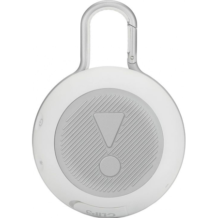 Портативная колонка JBL Clip 3 White (JBLCLIP3WHT), Цвет: White / Белый, изображение 3