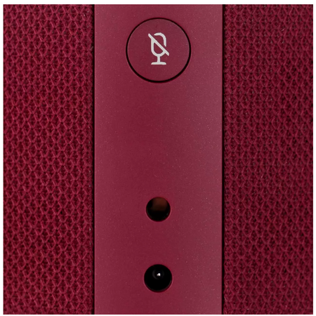 Яндекс Станция Мини (2 поколение) с часами Red, Цвет: Red / Красный, изображение 7