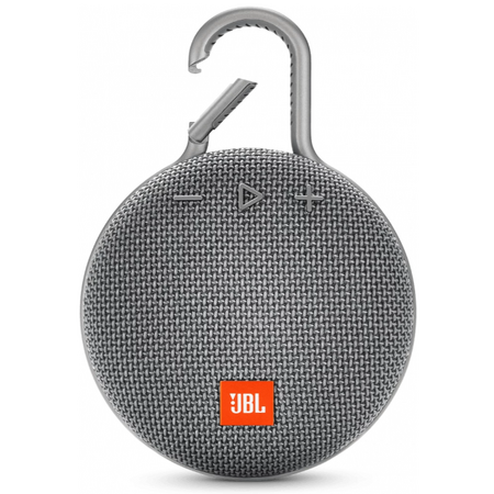 Портативная колонка JBL Clip 3 Grey (JBLCLIP3GRY), Цвет: Grey / Серый