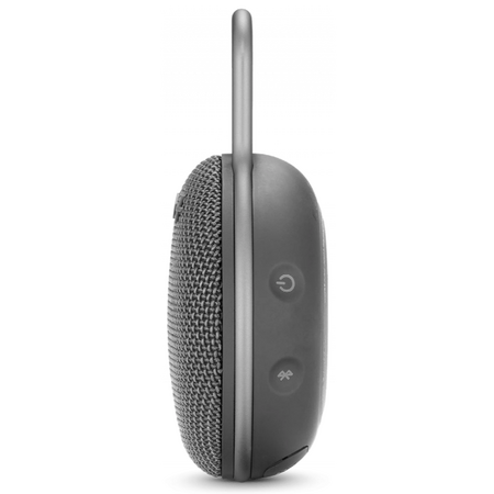 Портативная колонка JBL Clip 3 Grey (JBLCLIP3GRY), Цвет: Grey / Серый, изображение 4