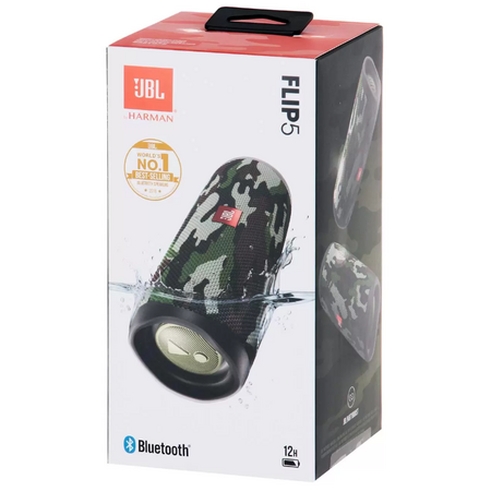Портативная колонка JBL Flip 5 Squad (JBLFLIP5SQUAD), Цвет: Squad / Камуфляж, изображение 6