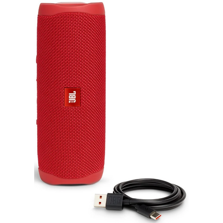 Портативная колонка JBL Flip 5 Red (JBLFLIP5RED), Цвет: Red / Красный, изображение 5