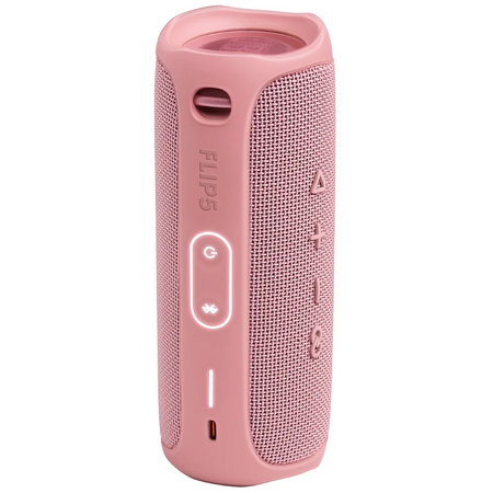 Портативная колонка JBL Flip 5 Pink (JBLFLIP5PINK), Цвет: Pink / Розовый, изображение 5