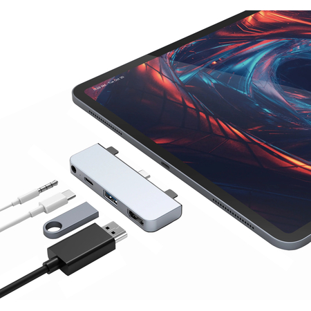 USB-хаб Hyper HyperDrive 4-in-1 USB-C Hub, изображение 3