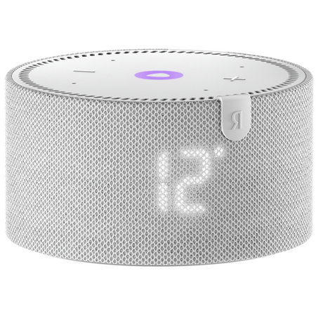 Яндекс Станция Мини (2 поколение) с часами Grey, Цвет: Grey / Серый, изображение 2