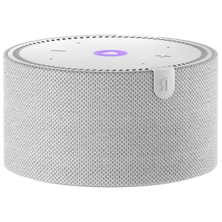 Яндекс Станция Мини (2 поколение) с часами Grey, Цвет: Grey / Серый, изображение 3