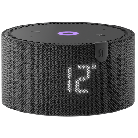 Яндекс Станция Мини (2 поколение) с часами Black, Цвет: Black / Черный, изображение 2