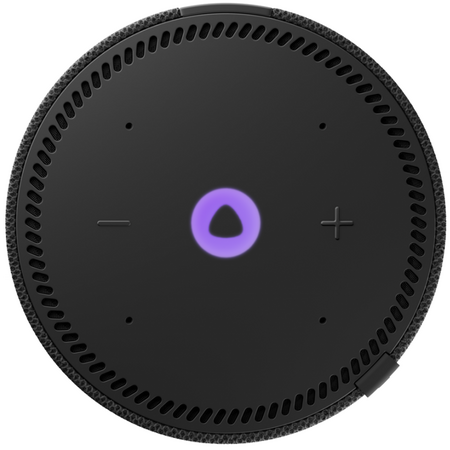 Яндекс Станция Мини (2 поколение) с часами Black, Цвет: Black / Черный, изображение 5