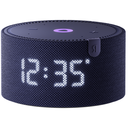 Яндекс Станция Мини (2 поколение) с часами Blue, Цвет: Blue / Синий