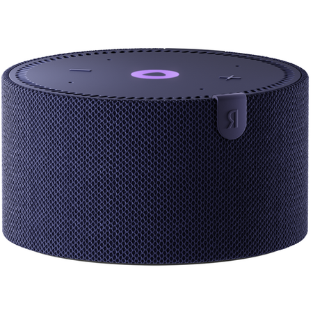 Яндекс Станция Мини (2 поколение) с часами Blue, Цвет: Blue / Синий, изображение 2