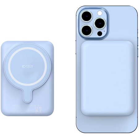 Внешний АКБ Tech-Protect PB10 LifeMag Blue, Цвет: Blue / Голубой, изображение 2