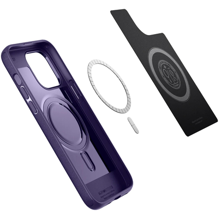 Защитный чехол Spigen Mag Armor iPhone 14 Pro Deep Purple, изображение 5