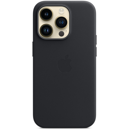 Чехол для iPhone 14 Pro Leather Case Midnight, изображение 2