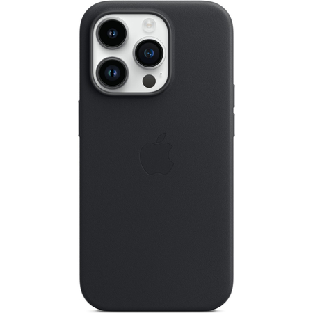 Чехол для iPhone 14 Pro Leather Case Midnight, изображение 3