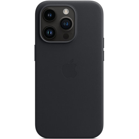 Чехол для iPhone 14 Pro Leather Case Midnight, изображение 4