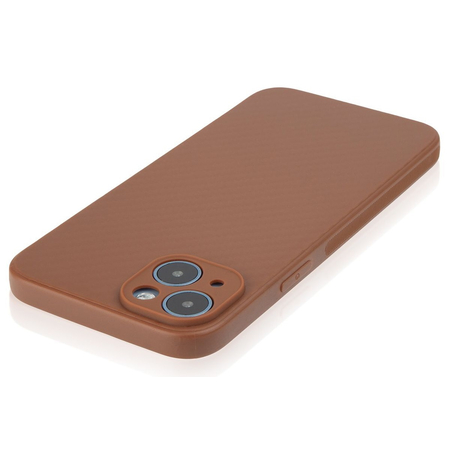 Чехол для iPhone 14 Plus Brosco Carbon Brown, изображение 3