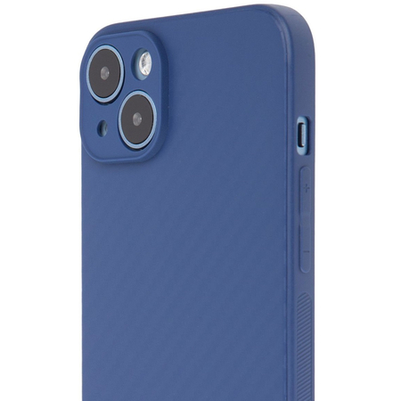 Чехол для iPhone 14 Plus Brosco Carbon Blue, изображение 4