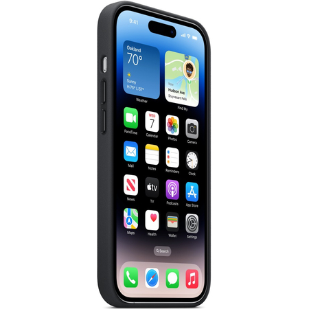 Чехол для iPhone 14 Pro Leather Case Midnight, изображение 6