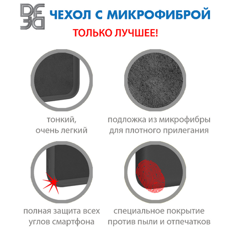 Чехол для iPhone 13 Pro Max DF iOriginal Black, изображение 4